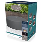 Bestway Housse Gris Ø216 x 80 cm PVC et POM