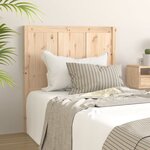 vidaXL Tête de lit 105 5x4x100 cm Bois massif de pin