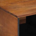 vidaXL Table basse Marron miel 80 x 50 x 40 cm Bois de mangue massif