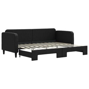 vidaXL Lit de jour avec gigogne sans matelas 80x200 cm