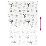 vidaXL Store enrouleur de douche 150x240 cm largeur du tissu 146 cm