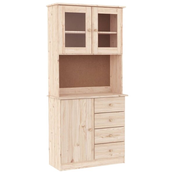 vidaXL Buffet ALTA 77x35x165 cm bois massif de pin
