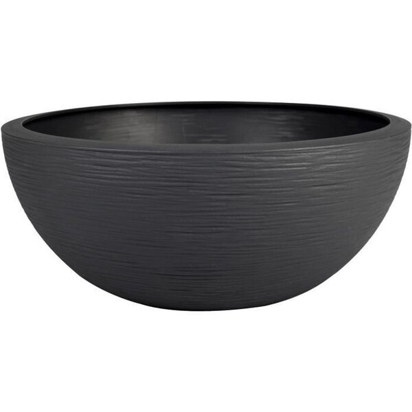 Pot de fleur Plastique Rond Graphit Up Gris anthracite Ø 40 cm 14 9 L