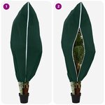 vidaXL Couvercles de Fleece de Protection Anti-Gel pour Plantes 5 Pièces