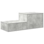 Armoire de rangement vidaXL en gris béton  103x41x40 cm  en bois aggloméré