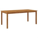 vidaXL Ensemble de salle à manger pour jardin 9 Pièces Gris