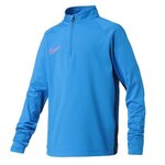 NIKE Sweat 1/4 zippé DRY ACADEMY DRIL - Garçon - Bleu