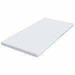 vidaXL Coussins de Matelas Blanc 90 x 200 cm