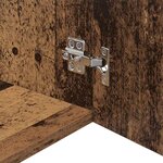 vidaXL Meuble mural Bois ancien 50 x 42 5 x 40 cm Bois d'ingénierie