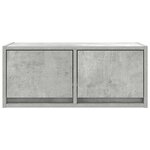 vidaXL Meubles TV 2 Pièces gris béton 60x31x25 5 cm bois d'ingénierie