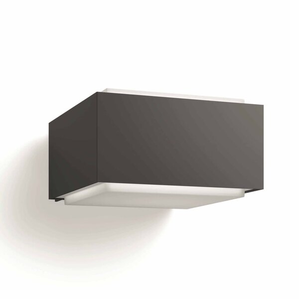 Philips mygarden applique murale hedgehog 1x42 w anthracite 1733793pn