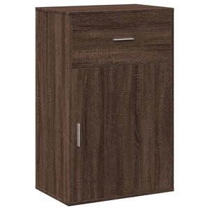vidaXL Armoire de rangement chêne marron 56 5x39x90 cm bois ingénierie
