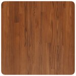 vidaXL Dessus de table carré Marron foncé60x60x1 5cm Bois chêne traité