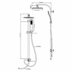 EISL Ensemble de douche de tête STILOVAL chrome