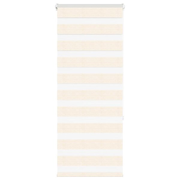 vidaXL Store zèbre beige marbré largeur du tissu 60 9 cm polyester