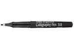 Marqueur 'calligraphy pen' pointe 3 mm noir artline