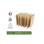 Pack and Move - Lot 120 croisillons de calage déménagement avec carton - 55 x 30 x 30 cm - Pour assiettes et cadres - Carton renforcé