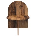 vidaXL Table de chevet Bois ancien 48 x 49 x 65 cm Bois d’ingénierie