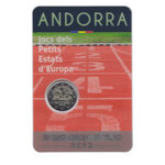2 euros commémorative Andorre 2025 BU - Jeux des petits États d'Europe.