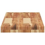 vidaXL Étagères flottantes 3 Pièces 80x30x4 cm acacia massif à l'huile