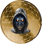 Pièce de monnaie en Argent 1000 Satoshi g Millésime 2025 CHRISTMAS