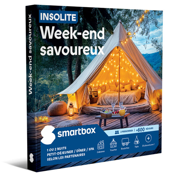 SMARTBOX - Coffret Cadeau Insolite - Week-end savoureux -  Séjour