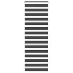 vidaXL Store zèbre noir 70x200 cm largeur du tissu 65 9 cm polyester