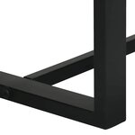 vidaXL Banc Marron 100 x 35 x 45 cm Bois de manguier massif