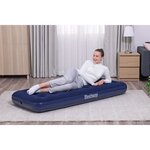 Matelas gonflable camping 1 place - 185 x 76 x 22 cm