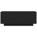vidaXL Meuble TV Chêne noir 100 x 35 x 40 cm Bois d'ingénierie