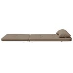 vidaXL Coussins de chaise adirondack lot de 2 taupe tissu oxford