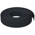 vidaXL Bordures de jardin 3 Pièces noir 10 m 10 cm polyéthylène
