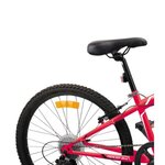 MERCIER Vélo 24'' Cadre Slooping 6 vitesses - Mixte - Rouge