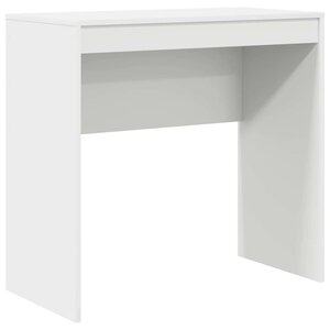 vidaXL Bureau Blanc 80 x 40 x 76 cm Bois d'ingénierie