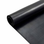 vidaXL Tapis de sol Noir 1 2 x 2 m Caoutchouc