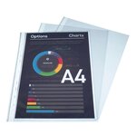 Sachet de 50 Pochettes A4 Perforées Polypropylene Graine 5/100e EXACOMPTA