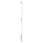 vidaXL Tête de lit murale Blanc 166x3x90 cm Bois massif de pin