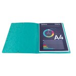 Chemise à élastiques sans Rabats carton 400g 24x32 cm Vert EXACOMPTA