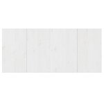 vidaXL Table de bar Blanc 180x80x110 cm Bois massif de pin