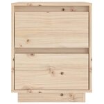 vidaXL Tables de chevet 2 Pièces 40x35x50 cm Bois de pin solide