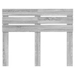 vidaXL Tête de lit Gris Sonoma 135 cm Bois d'ingénierie