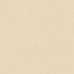 vidaXL Chaise à bascule Crème Tissu