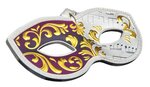 VENETIAN MASK 5 Oz Silver Coin 10 Dollars Samoa 2023