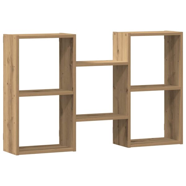 vidaXL Étagère murale chêne artisanal 96x18x60 cm bois d'ingénierie