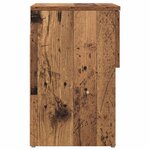 vidaXL Armoire de lit Bois ancien 29 x 31 5 x 49 cm Bois d'ingénierie