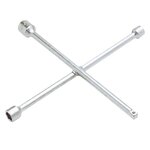 Bahco clé d'écrous de roue à 4 voies 17/19/22 mm argenté bwxw1