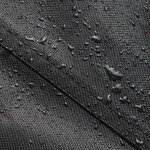 vidaXL Housse de banc de jardin Noir 130 x 95 x 40 / 80 cm Tissu 600D