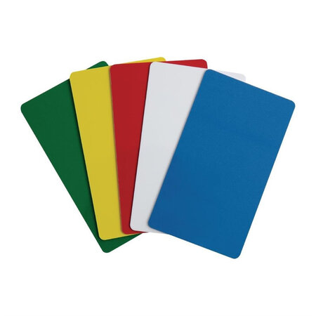 Etiquette d'identification 5 couleurs pour gobox - cambro - polypropylène 60x50x90mm