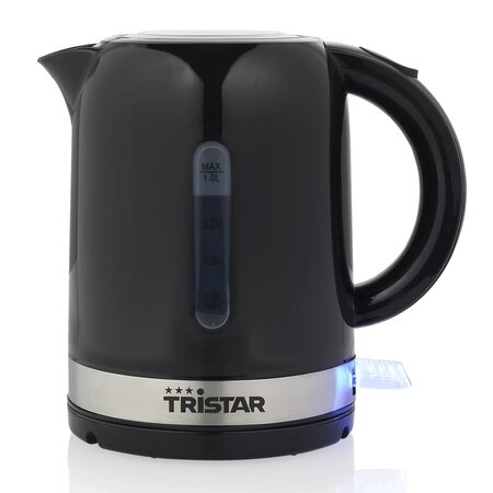 Tristar bouilloire électrique wk-1342 1500 w 1 l noir
