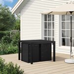 vidaXL Chaises de jardin salle à manger 2 Pièces Anthracite PP